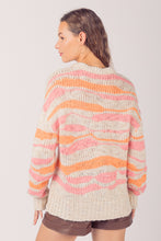 Pink Sunset Sweater-MEDIUM, 1X, 2X & 3X ONLY
