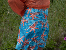 Sunset Starfish Boardwalk Skirt
