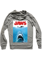 Jaws Mermaid Zip-Up-XS, SMALL, LARGE & 2X ONLY