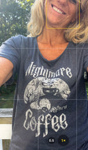 Nightmare Before Coffee Tee-MEDIUM, XL & 2X ONLY