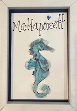 Framed Sea Glass Art