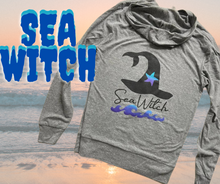 Sea Witch Zip-Up Lightweight Hoodie-SMALL ONLY