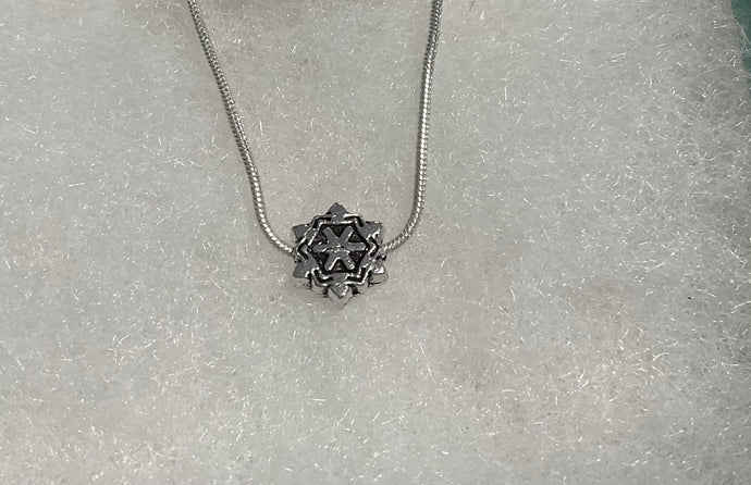 Snowflake necklace