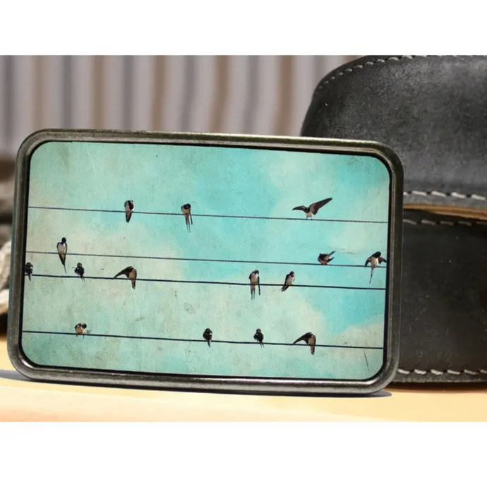 Birds & The Bees Belt Buckles