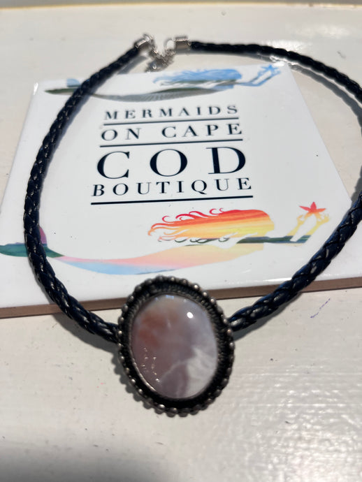 Cabochon Braided Necklaces