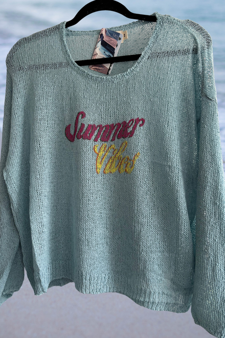Summer Vibes Beach Knit - Mermaids on Cape Cod-Official Mermaid Gear