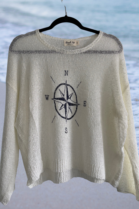 Compass Rose Beach Knit