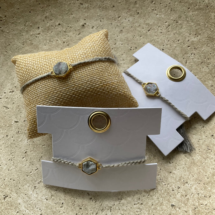 Druzy Adjustable Bracelet