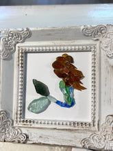 Framed Sea Glass Art