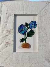 Framed Sea Glass Art