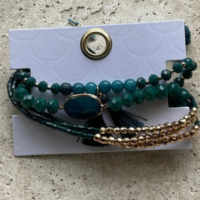 5 Strand Boho Bracelet