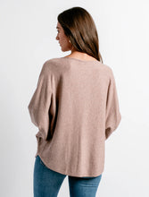 Ryu Thin Sweater-Mocha Mousse