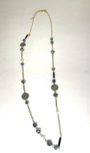 Long Gold Ocean Necklace