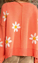 Daisy Sweater Coral