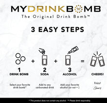 Four Pack Cocktail Drink Bomb Mix