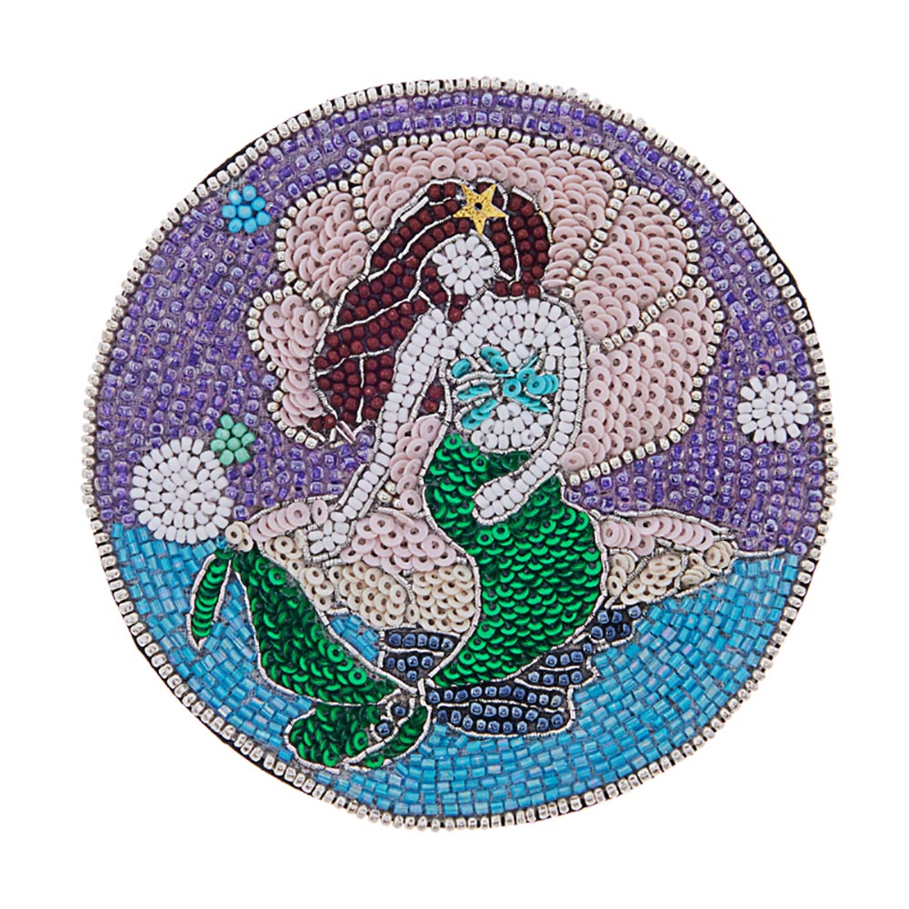 Single Mermaid Coaster