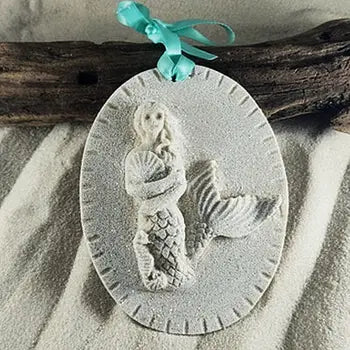 Cape Cod Sand Ornament - Mermaids & Neptune