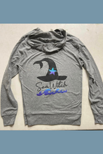 Sea Witch Zip-Up Lightweight Hoodie-SMALL ONLY
