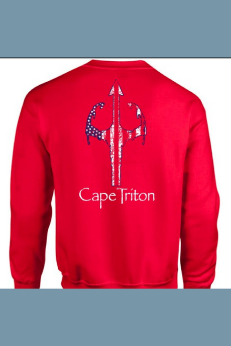 Patriotic Cape Triton Sweatshirt