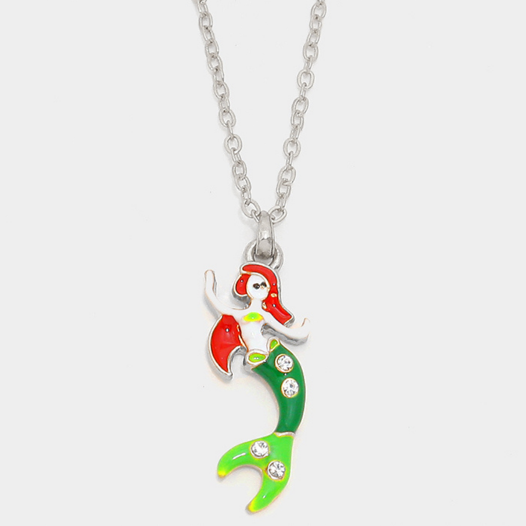 Child Mermaid Necklace
