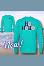 HoHoHo Long Sleeve Shirt Aqua