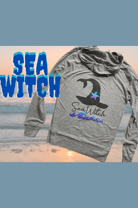 Sea Witch Zip-Up Lightweight Hoodie