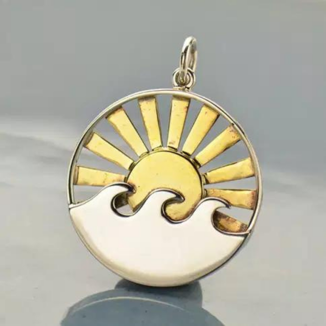 Sunrise Over the Ocean Necklace