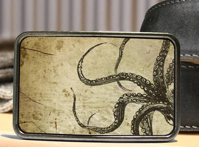 Octopus Belt Buckles
