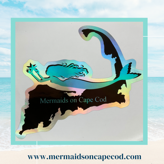 Mermaid Car Decal Set - Mermaids on Cape Cod-Official Mermaid Gear