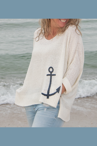 Anchor Slouch - Mermaids on Cape Cod-Official Mermaid Gear
