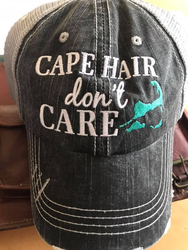 Trucker Distressed Hats - Mermaids on Cape Cod-Official Mermaid Gear
