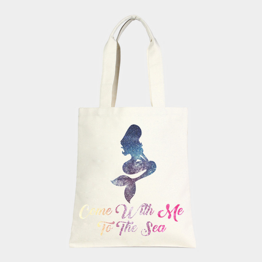 Come with Me To The Sea Tote Bag