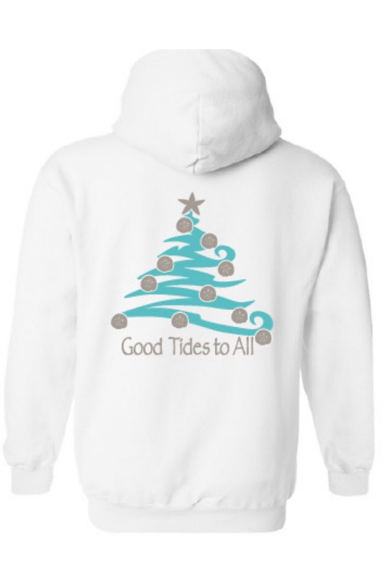 Good Tides to All Hoodie - Mermaids on Cape Cod-Official Mermaid Gear
