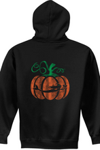 Boo-tiful Halloween Pumpkin Zip-Up Hoodie