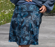 Watercolor Starfish Boardwalk Skirt