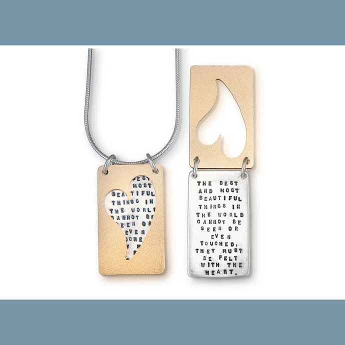 Heart Keller Necklace - Mermaids on Cape Cod-Official Mermaid Gear