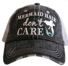 Beach Vibes Distressed Baseball Caps - Mermaids on Cape Cod-Official Mermaid Gear