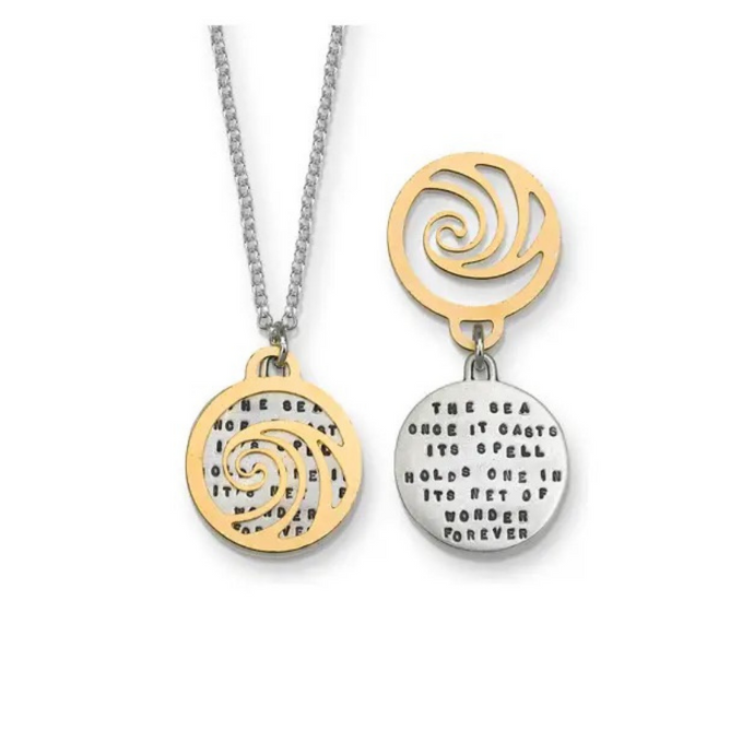 The Sea Casts Necklace - Mermaids on Cape Cod-Official Mermaid Gear